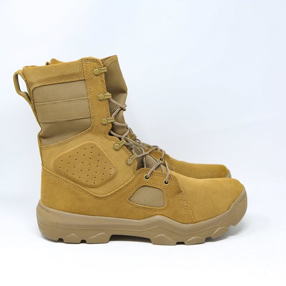 Under Armour FNP Tactical Military Boot Brown 12.5 1287352-728 Coyote Desert - Picture 3 of 12